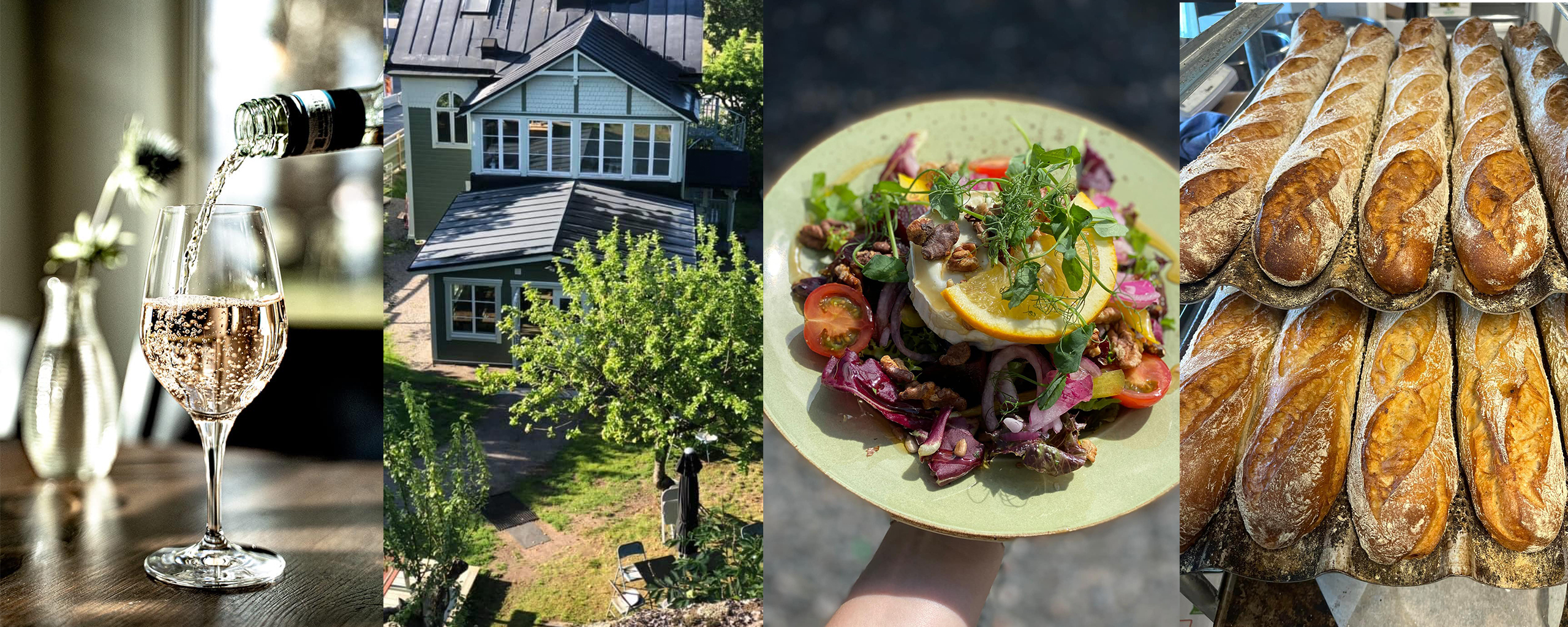 Café och glassbod i charmig sekelskiftesmiljö