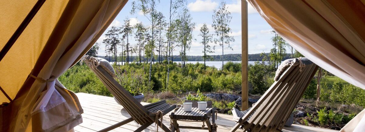 Semester och glamping i Södermanland