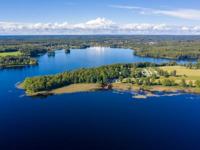 Camping med fantastisk natur alldeles inpå