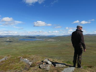 Camping och stugby bland de jämtländska Frostviksfjällen