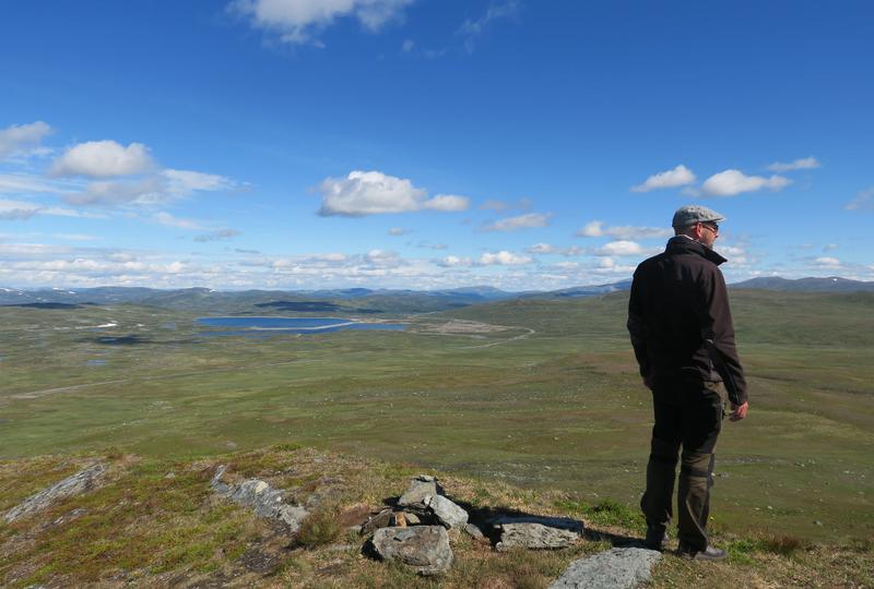 Camping och stugby bland de jämtländska Frostviksfjällen